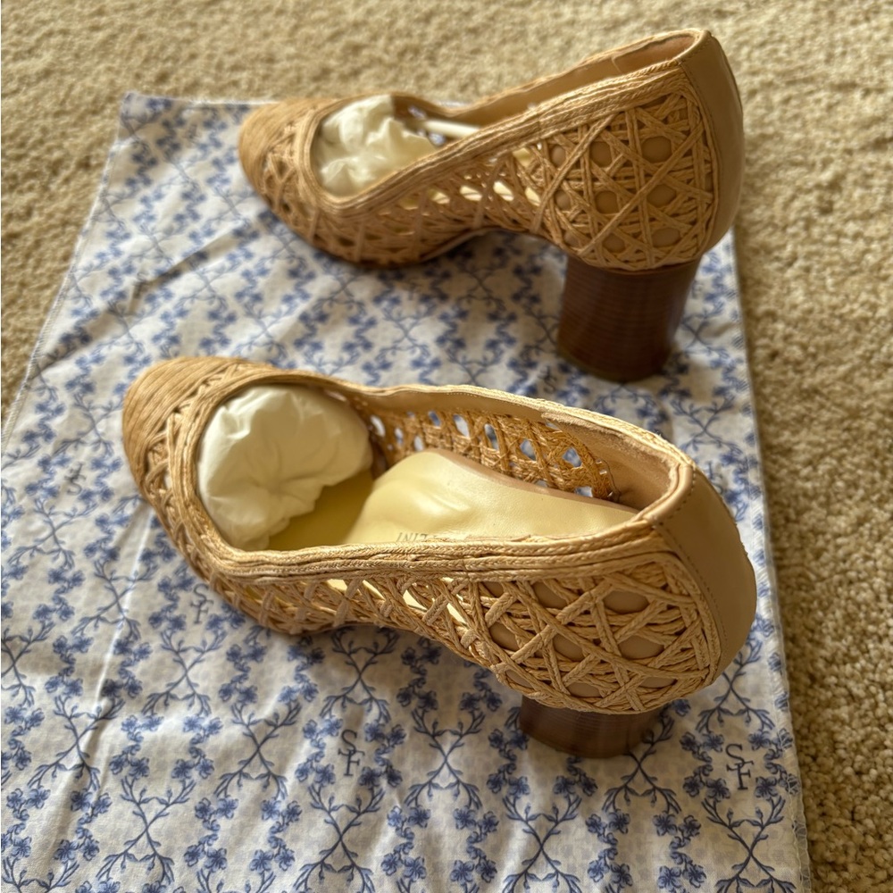 NEW! Sarah Flint Perfect Round Toe 70 Pump-size 40.5 NEVER WORN! - Picture 3 of 5